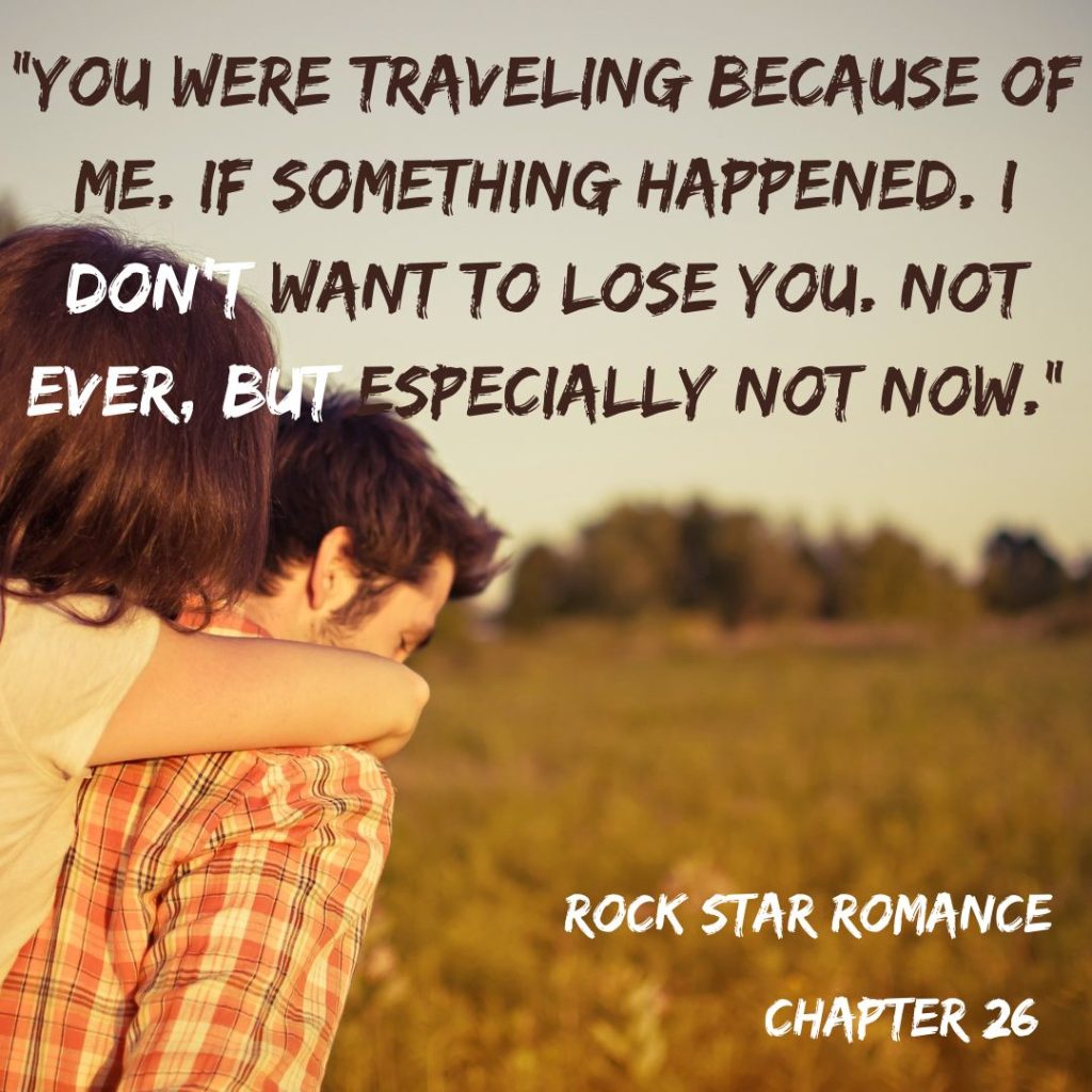 A teaser from Rock Star Romance by Melina Druga