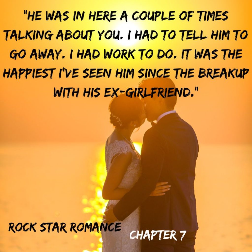 A teaser from Rock Star Romance by Melina Druga
